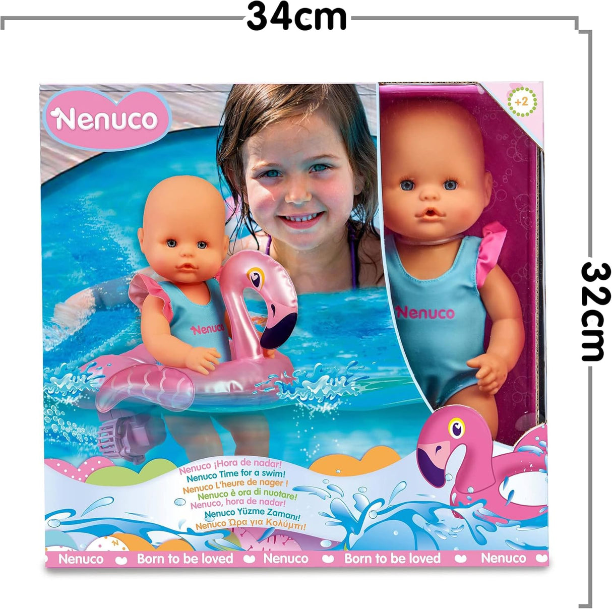 Boneca Nenuco Famosa Natação