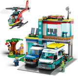 LEGO City Sede dos Veículos de Emergência 60371