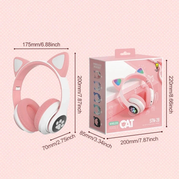 Headset Wireless Gato STN-28 - Cor aleatória Multi4you