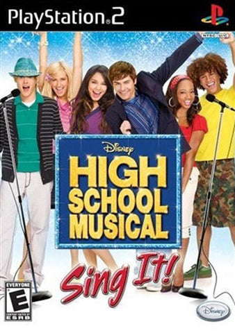 Jogo Disney Sing It: High School Musical  PS2 (SEGUNDA-MÃO / GRADE A)