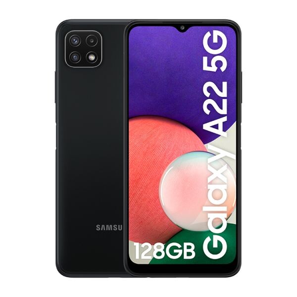 Samsung Galaxy A22 5G 6.6'' - 4 GB - 128 GB - Cinzento