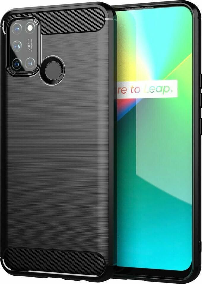 Capa Carbono Oppo A53 – Preto