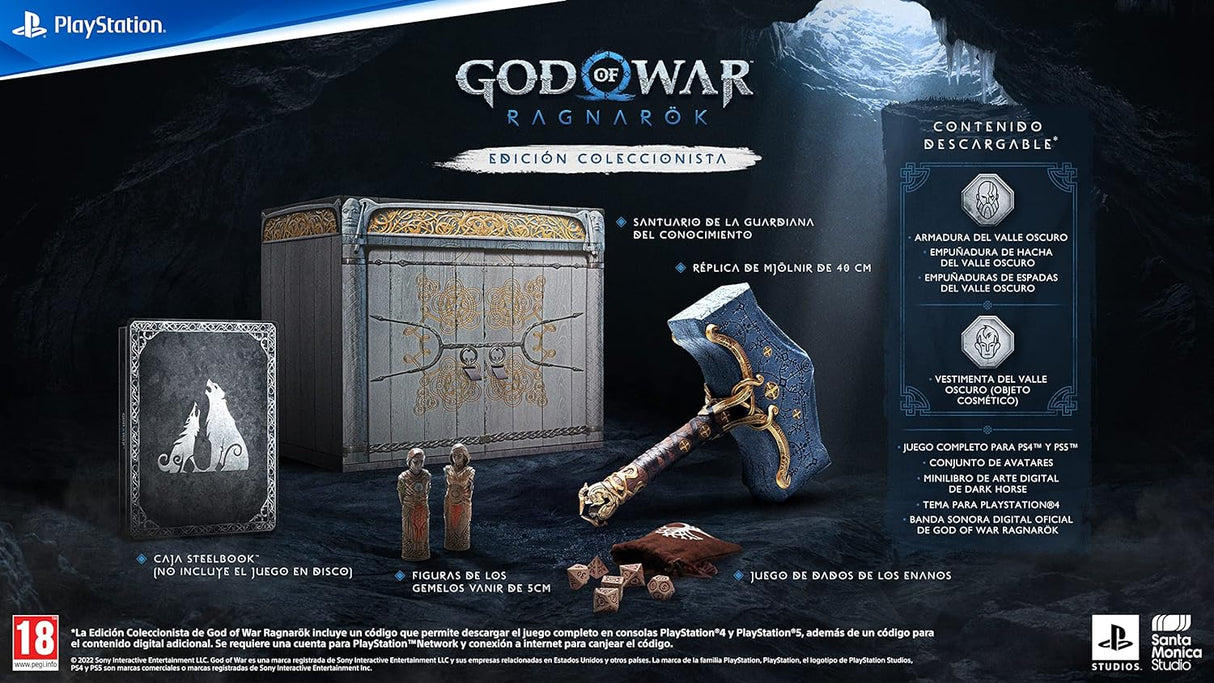 Playstation God of War Ragnarök Collector's Edition PS5/PS4