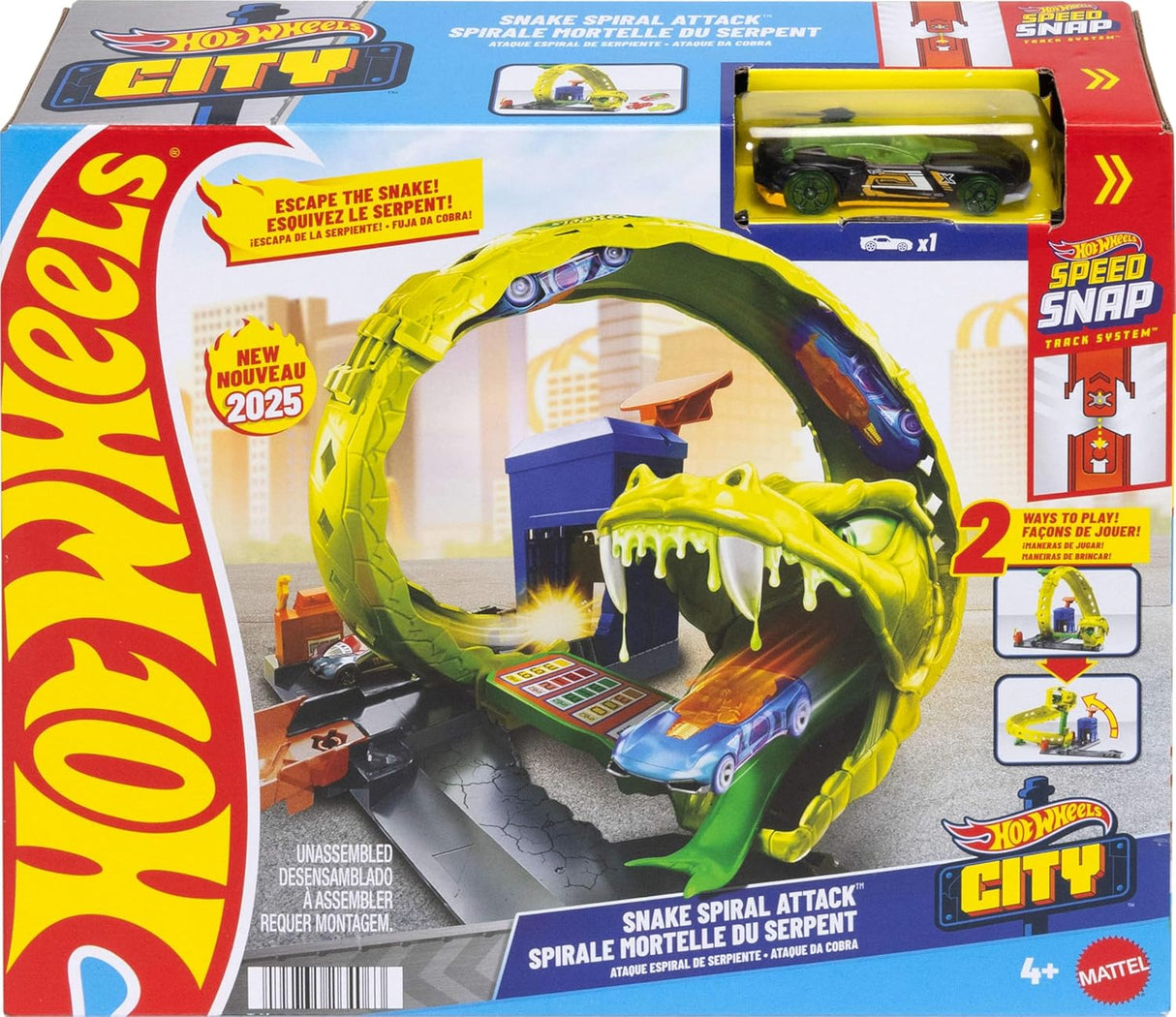 Hot Wheels City – Ataque em Espiral da Serpente