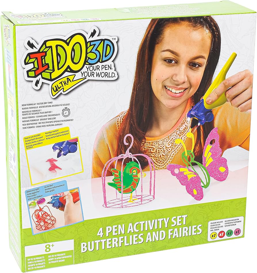 I Do 3D Vertical – Conjunto 4 Canetas 3D