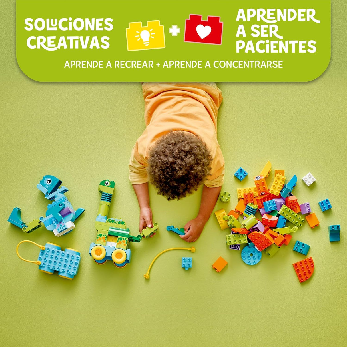 LEGO DUPLO – Dinossauros Sobre Rodas 3 em 1 10451