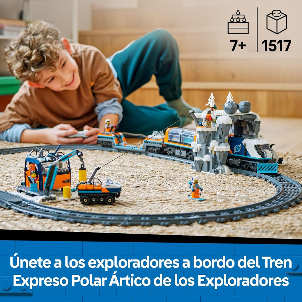 LEGO City – Trem Expresso Polar Ártico dos Exploradores 60470