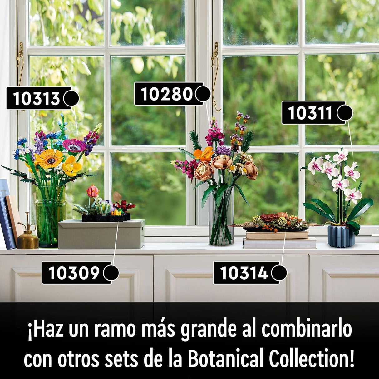 LEGO Icons Buquê de Flores Silvestres 10313