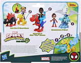 Spidey And His Amazing Friends Dino Webs Spidey + Veiculo Marvel