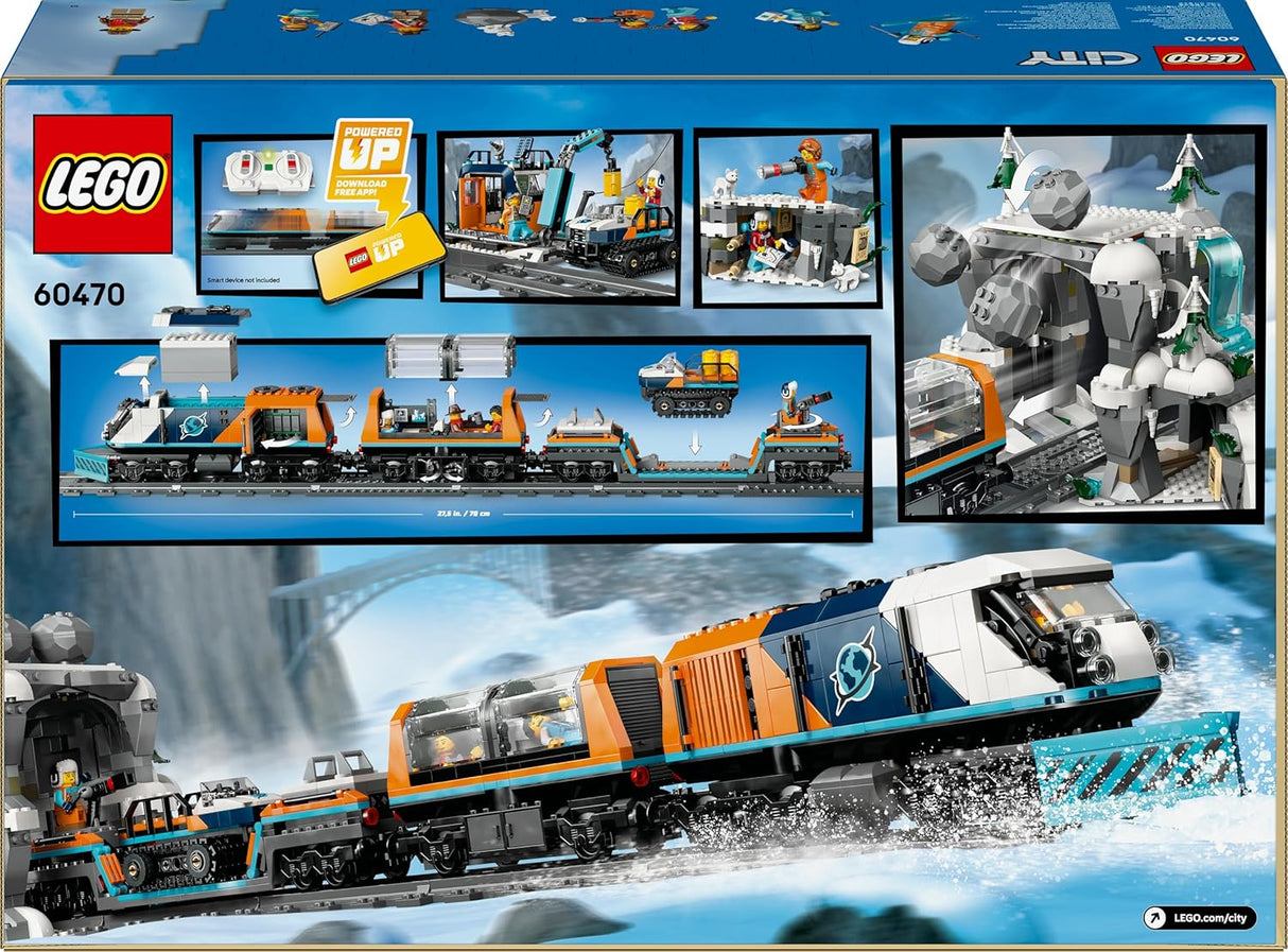 LEGO City – Trem Expresso Polar Ártico dos Exploradores 60470