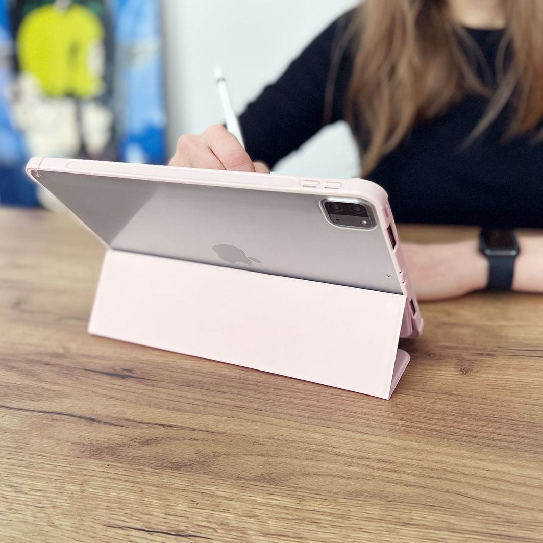 Capa Livro Lmobile para Ipad Pro 11 2021 - Rosa
