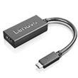 Adaptador de Cabo de Vídeo Lenovo 4X90M42956 | Preto