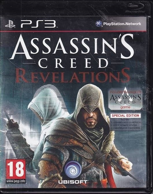 Jogo Assassin's Creed Revelations PS3 (SEGUNDA-MÃO/ GRADE A)