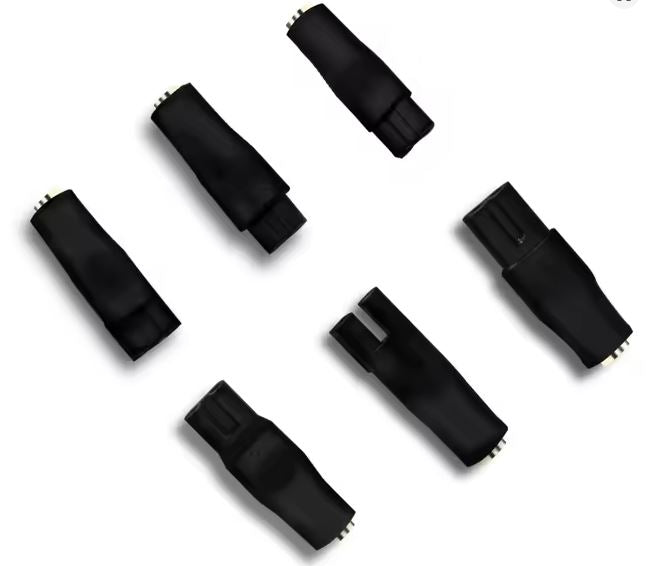 Adaptador de Carregamento USB para Barbeador e Máquina de Cortar Cabelo - DC 5,5 * 2,1 mm (Conjunto de 8 Peças)