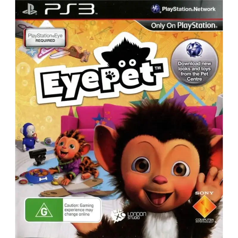 Jogo EyePet - PS3 (PT) - (GRADE A)