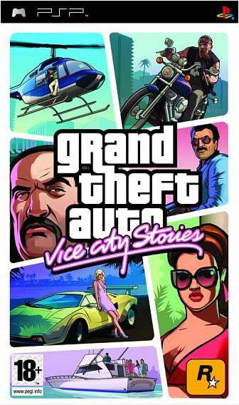 Jogo Grand Theft Auto: Vice City Stories PSP  - (GRADE A)