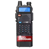 Baofeng M-5R Walkie Talkie com Bateria 3800mAh