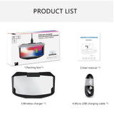 HUD Carregador Wireless Veicular com Refletor GPS (SEGUNDA-MÃO /GRADE A)