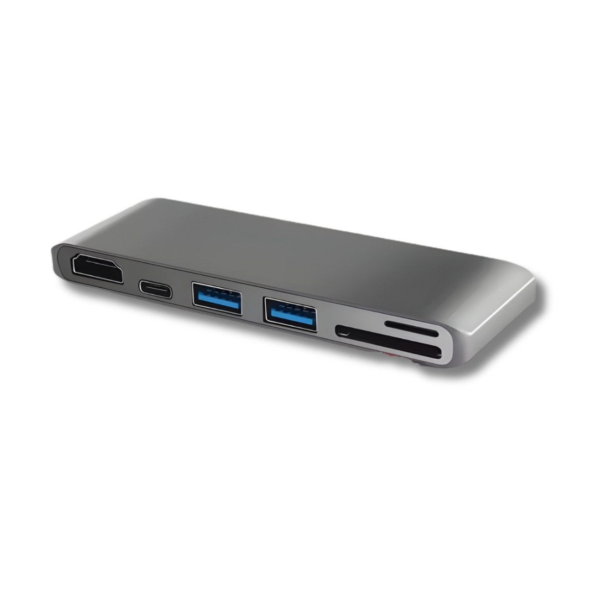 HUB USB-C - 6 EM 1 (2x USB 3.0, USB-C TF, SD e HDMI) - Multi4you®