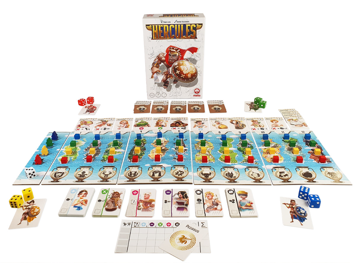 Jogo de Tabuleiro Hércules