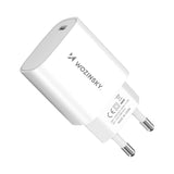 Carregador de Parede Wozinsky WGWCCW 20W USB-C - Branco