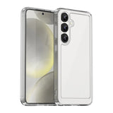 Outer Space Case com Moldura em Gel para Samsung Galaxy S25 - Clear Black