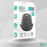 Conjunto bandeja de silicone para airfryer - 6 unidades