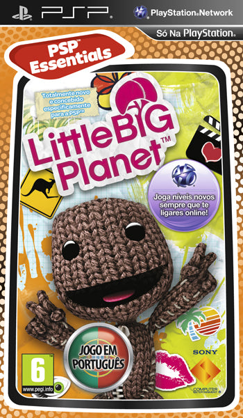 Jogo LittleBigPlanet Essentials PSP - (GRADE A)