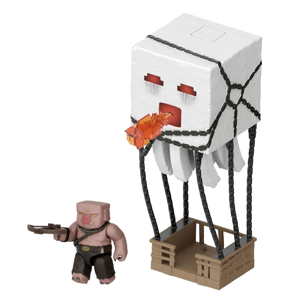 Minecraft O Filme - Ghast e o ataque fantasma
