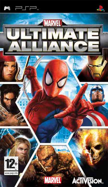Jogo Marvel: Ultimate Alliance PSP (GRADE A)