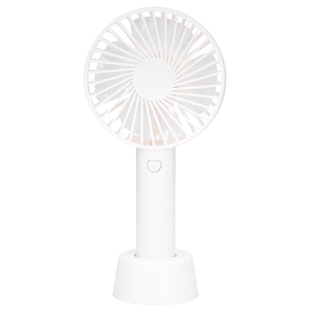 Mini Ventilador Recarregável USB Portátil Branco