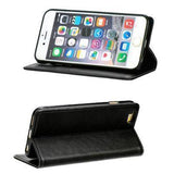Capa Livro em Pele Premium iPhone XS Max Preto