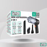 Mini Aspirador 2 em 1 Sem Fios