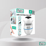 Lima Elétrica para Pés | Recarregável | 2 Velocidades | Removedor de Calosidades