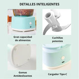 Picadora de Cozinha Multifuncional | Recarregável USB | 300 ml