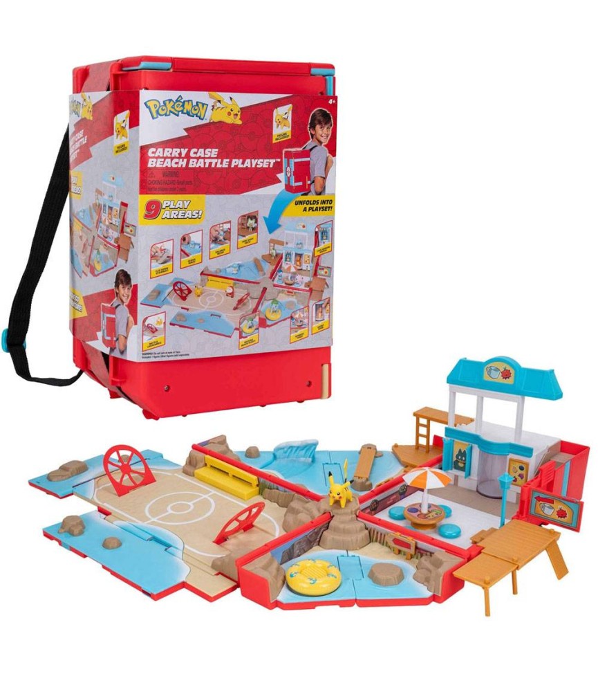 Pokémon - Mochila Playset Transformável - Região Aloha