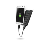 Powerbank Ultra Slim 2300 mAh com Ventosas para Telemóvel - Preto