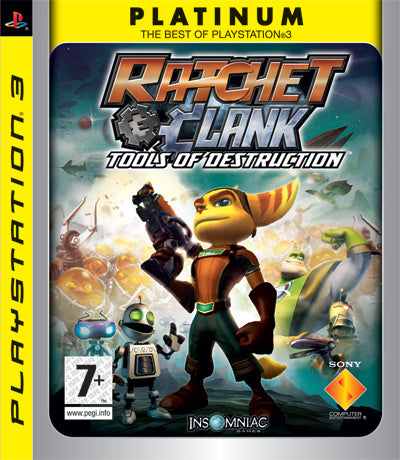 jogo Ratchet & Clank: Tools of Destruction Platinum PS3 (GRADE A)