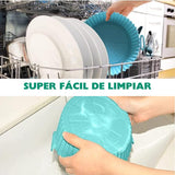 Conjunto bandeja de silicone para airfryer - 6 unidades