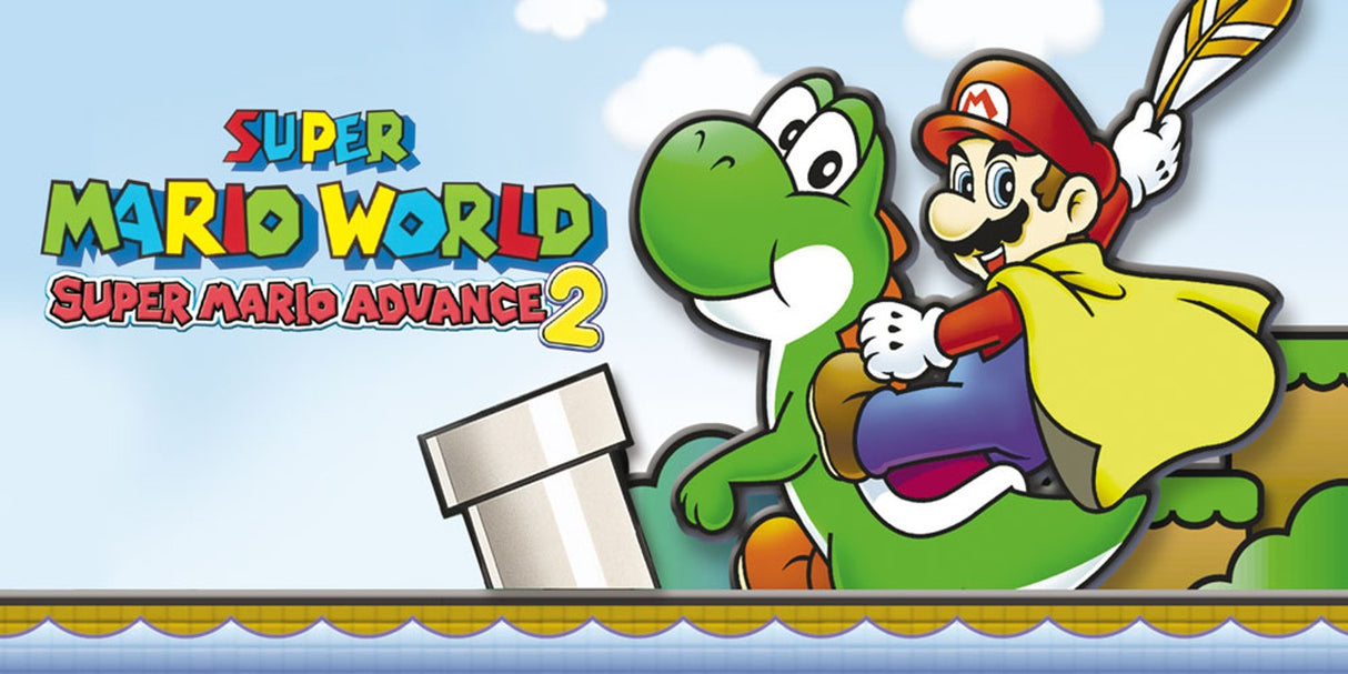 Consola Nintendo Game Boy Advance SP + Jogo Super Mario World 2 (SEGUNDA-MÃO / GRADE A)