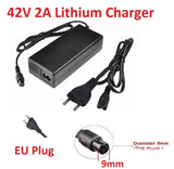 Carregador Universal DC 42V 2A para Bateria de Lítio /Conector 9mm 3 Pinos (Hoverboard)  36V - Multi4you®