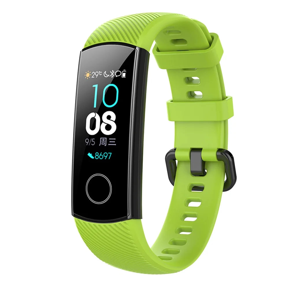 Pulseira de Substituição Huawei Honor Band 4 / Honor Band 5 Silicone (Verde)
