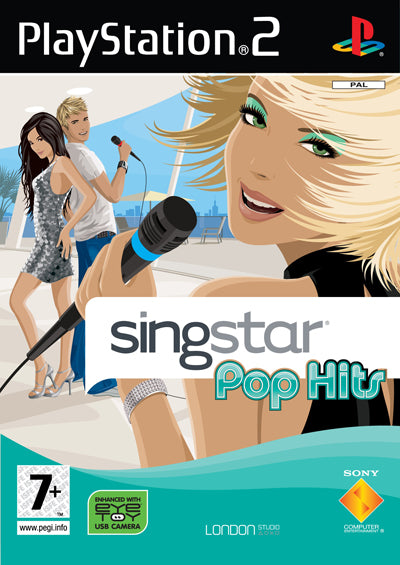 Jogo Singstar Pop Hits Português PS2 (SEGUNDA MÃO GRADE A)