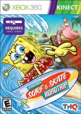Spongebob Surf & Skate Road Trip - Xbox 360 (GRADE A)