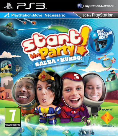 Jogo Start the Party: Salva o Mundo PS3 - (GRADE A)