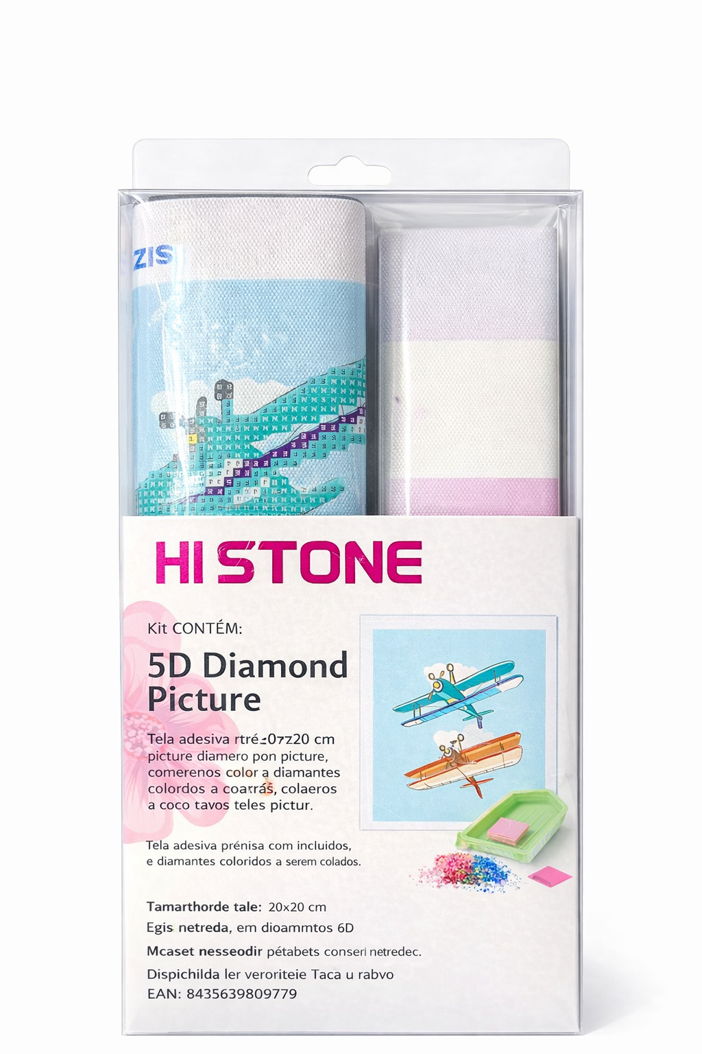 Kit Pintura Diamantes 5D 20x20 cm – Diamond Painting