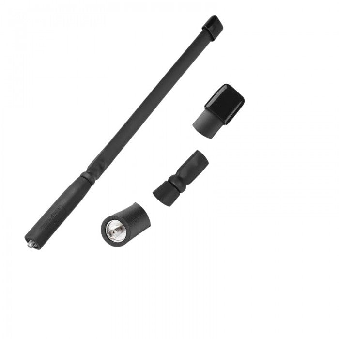 Antena Tática Dobrável de Longo Alcance para Walkie-Talkie Baofeng