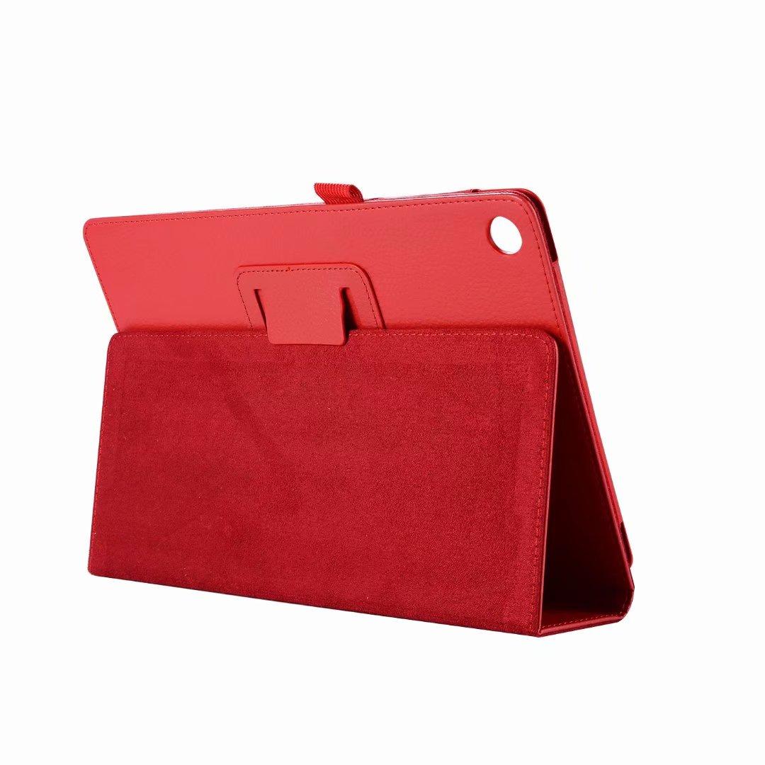 Capa Tablet Couro Tipo Livro com Suporte Stand Case para Samsung Galaxy Tab E T560 9,6 " Vermelha - Multi4you®