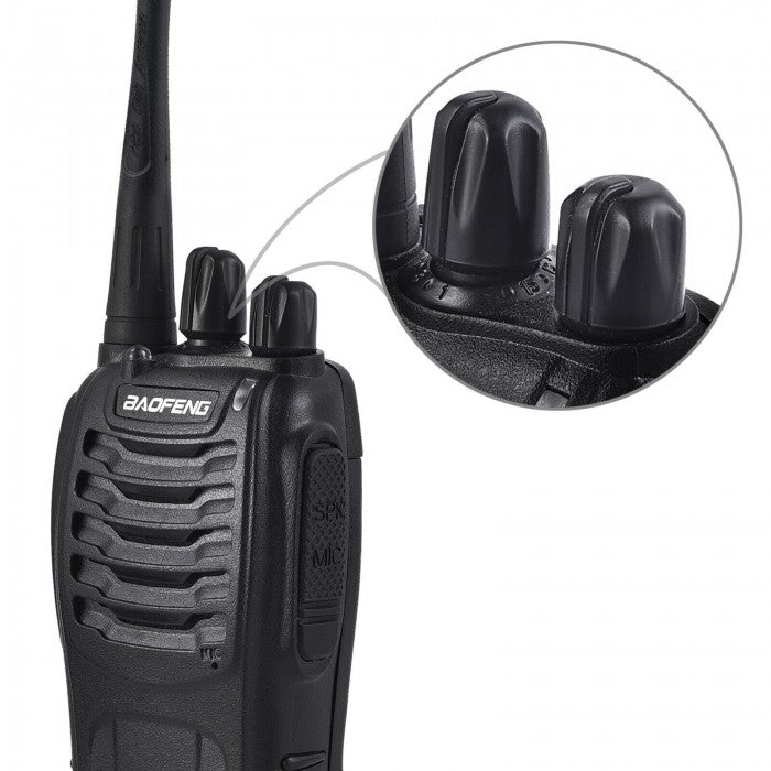 2X Walkie Talkie Bf-88e ( Bf-888s Pmr446) Baofeng
