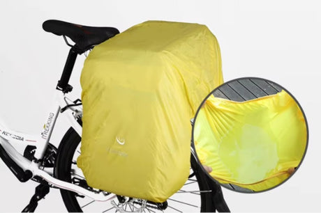 Bolsa de bicicleta para guidão 60L preto